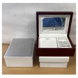 Two Brand New Jewelry Boxes in Box / Ships