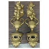 Two, 23in. Wall Sconces