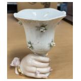 5in. Cute, Glass Cup w/ Hand
