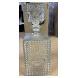 10in. Glass Liquor Decanter