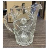 8in. Glass Pitcher Anchor Hocking Maybe