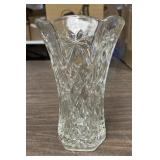 8in. Clear Glass Vase