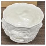 4in. World Bazaars Inc. White Bowl