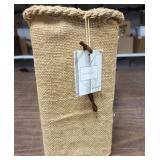 9 inch tall glass vase