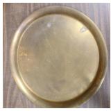 15.5 inch brass plate