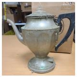 10" Vintage coffee pot - no cord
