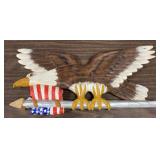 Hand Carved Eagle Decoration / NO SHIPPING