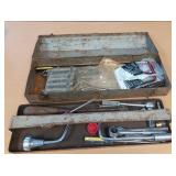 Assorted Tool Lot with Tool Box