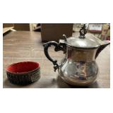 Pill Box & 5in. Rochester Tea Pot