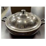 Silver Plated Lidded Bowl