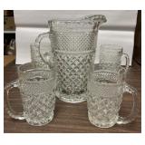 Wexford Set of Mugs & Pitcher / NO SHIP