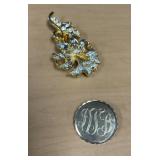 2 Costume Jewelry Broaches