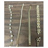 4 Costume Jewelry Bracelets