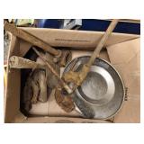 Box lot of miscellaneous vintage tools