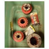 Box lot of miscellaneous pipe parts