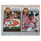 Two vintage trading football cards / Shipping