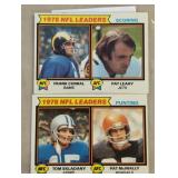 Two vintage trading football cards / Shipping
