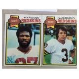 TWO VINTAGE FOOTBALL CARDS / SHIPPING