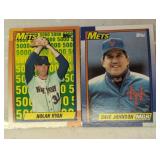 TWO VINTAGE BASEBALL TRADING CARDS / SHIPS