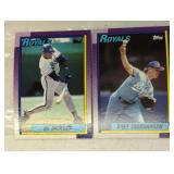 TWO VINTAGE BASEBALL TRADING CARDS / SHIPS