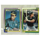 TWO VINTAGE BASEBALL TRADING CARDS / SHIPS