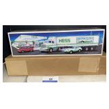 HESS TOY TRUCK & RACER IN BOX / SHIPS