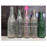 5 NEHI vintage bottles / Shipping