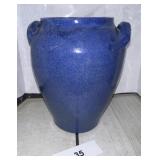 HANDMADE POTTERY 7" Blue Vase