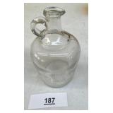 1 PINT VINEGAR BOTTLE / MAYBE WHITE HOUSE?????