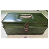 12 inch climax vintage green toolbox