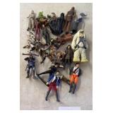 A LOT OF STAR WARS CHARACTERS AND MORE / SHIPS
