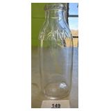 QUART SUNBEAM MILK BOTTLE / SHIPS