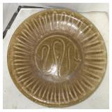 HANDMADE POTTERY 11" Daniel Johnston plate