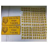 VINTAGE VALDESE HIGH SCHOOL STICKERS & TAGS