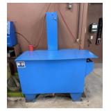 The pneumatically controlled platform washer