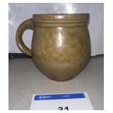 HANDMADE POTTERY 5" Mark Hewitt mug