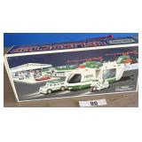 2001 IN BOX HESS HELICOPTER & CRUISER SET ships