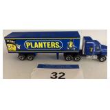 Planters die cast truck blue cab 1970s 70s-1990