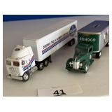 COOPER TIRE & CONOCO DIECAST TRUCKS NICE