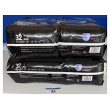 4 SEALED PACKAGES DISPOSABLE ADULT UNDERWEAR
