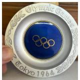 1964 COMMEMORATIVE TOKYO OLYMPICS ASHTRAY
