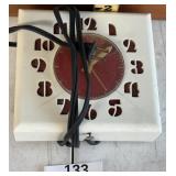 MCM ELECTRIC WILD CLOCK / 1950