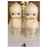 PAIR OF KEWPIE DOLLS TOPKNOT HAIR / SHIPS