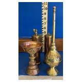 ASSORTED COPPER AND BRASS ITEMS / Ships