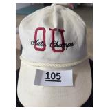 VINTAGE OU NATIONAL CHAMPS OKLAHOMA  / SHIPS