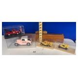 Vintage die-cast advertising vehicles