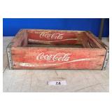 Vintage Coca-Cola Wooden Bottle Crate