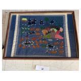 HMONG STORY CLOTH THE MONKEYS FUNERAL