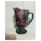 Carnival Glass Pitcher
