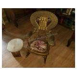 Small Rocker and Stepstool